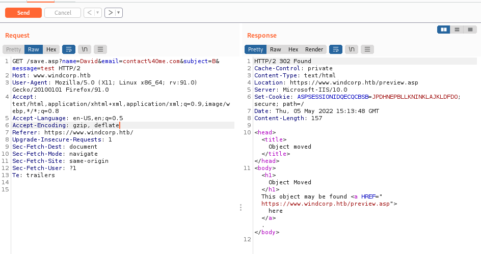 Sending Contact Form Data