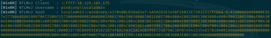 NTLMv2 Hash Capture!