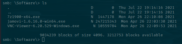 Available Software Downloads
