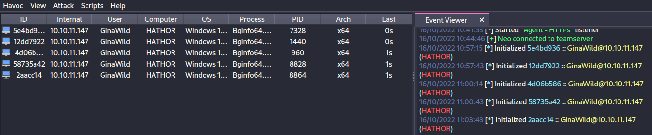 Obtained Demons as GinaWild